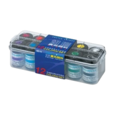 雄獅 王樣廣告顏料 12色 15cc