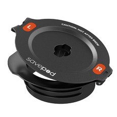 Savepod 포드 교체용 링 커피 필터 디스펜서 재사용 가능한 대체품 1인용 머신 큐리그 및 K-컵 브루어와 호환 식품 등급 BPA 프리 구멍, 1개