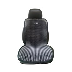 에코힐 국산 3D매쉬 차량 여름시트 커버 통풍시트 자동차 앞좌석 여름방석 메쉬 카시트 쿨시트 망사 방석 사계절 지게차 카니발 대형차 앞좌석 시트커버, 1개, 쿨그레이