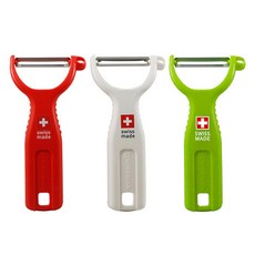 [공식수입] 스위스마 Y형 로고 감자칼 (신형), 로고/그린, 1개