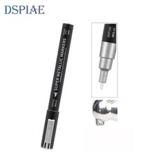 DSPIAE 슈퍼 메탈릭 마커펜 크롬 실버 MKS-01, 1개