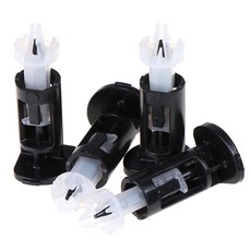 Bysimilai10Pcs 히트싱크 마운팅 핀 플라스틱 CPU 팬쿨러 마운트 클립 푸시 스크류 파스너 냉각 인텔 LGA 소켓용 775/1150/1155/1156/136