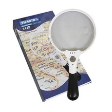 경 돋보기 확대 후레시 독서 관찰 렌즈 3LED 38062PC 1(EA), 1개