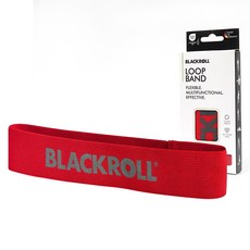 독일 블랙롤 루프밴드 스쿼트 힙업밴드 바레 필라테스 밴드, 1개, 레드(레벨3)