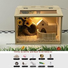 푸트로머스코 특대형 닭장 풀세트 닭집 금사 햄스터 전용 하우스 09 NSB, 디럭스 40 x 30x30