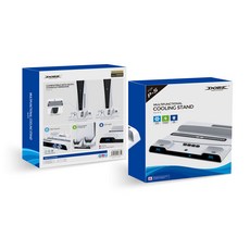 DOBE PS5散熱風扇底座支架多功能風扇底座，臺灣出貨，數碼光䮠版通用TP5-0599, 1個, TP5-0599