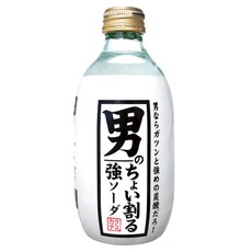 木村飲料 卡酷特斯 男士特調強力蘇打, 1個, 300ml