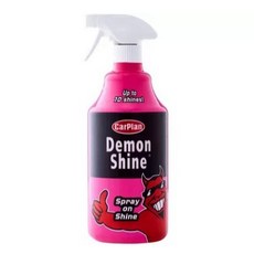 英國CarPlan Demon Shine排水光魔(手壓瓶) 水鍍膜，快速排水，持久光澤，輕鬆護理, 1個
