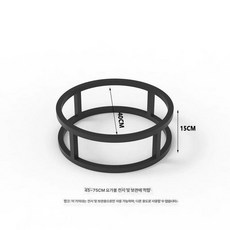 요가볼 정리대 짐볼 보관 랙 피트니스 소도구 진열대, 블랙 요가 볼 전용