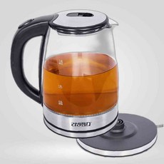 리빙센스1860 더글라스 유리 전기 무선포트 1.8L 글라스포트 유리포트 티포트, 단일옵션