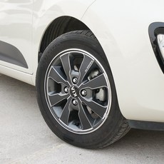 [비브랜드] 자동차 휠마스크 14인치 기스방지 커버 카본 스티커 올뉴모닝 호환가능, RGB카본, 1개