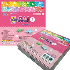 종이나라 꽃무늬 2번 색종이, 30매, 10개
