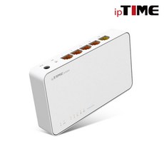iptime 유선공유기 5포트 V504+렌케이블 CAT6 패키지, V504(단품)