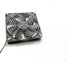 白色可調節角度散熱器支架，電腦零件散熱輔助，簡約設計，安裝簡便, 黑色, 1個, 單顆副風扇無調速器【擴充用】