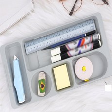 데스크 펜트레이 책상서랍정리트레이 책상필기구정리함 볼펜트레이, 소