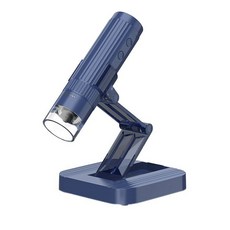 전자 현미경 고화질 USB 고배율 1000배 회로, 클래식 블루-Type-C 어댑터, 기본 색상