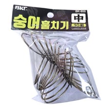 백경 숭어훌치기 바늘 10본 BK-855, 1개, 1개입