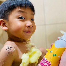 現貨Chuwa Baby 韓國 Unique Bath Time 兒童 泡泡沐浴慕斯 親膚泡泡浴史萊姆 泡泡浴, 1個, Pink Jelly泡泡慕斯粉