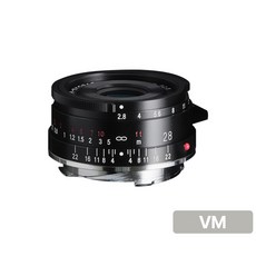 [정품등록이벤트 5만 포인트 3년 보증] 보이그랜더 COLOR-SKOPAR 28mm F2.8 Aspherical Type II VM 마운트 (라이카 M 호환) Black