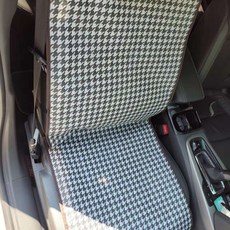 桃園出貨 汽車後備箱防髒墊suv後備箱寵物墊汽車拉貨後排墊子車載寵物墊, 前排寵物坐墊（千鳥）, 1個