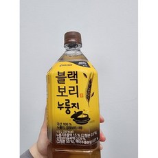 하이트진로 블랙보리 누룽지 음료, 1.5L, 3개