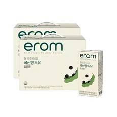 이롬두유 황성주박사의 국산콩두유 검은콩두유 48팩24857361, 140ml, 48개
