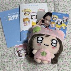 [옷 포함]아이브 앨범 리바이브 인형 정규 2집 아부부 키링 페티아이브, 이서