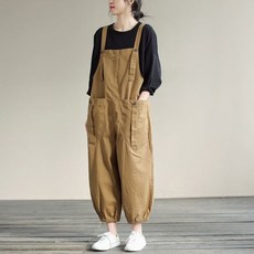 여리여리 작업복 멜빵 점프수트 미술 페인트 공방 제과복장 봄 가을 캐주얼