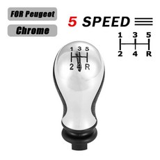 자동차 기어 시프트 노브 레버 시프터 교체품 씨사라 피카소, 1개, 1. Chrome