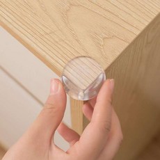 어린이 모서리 보호대 스티커 가구 코너 가드 책상 안전, 1개, 기본