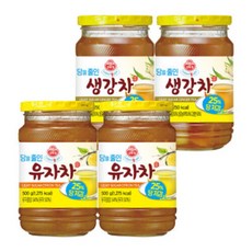 오뚜기 LIGHTJOY 당을줄인 유자차 500G 2개