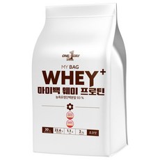 원데이뉴트리션 초코맛_단백질 쉐이크 헬스 보충제 포대유청 웨이프로틴 WPC, 2kg, 1개