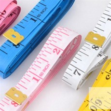 클위몰 버튼 줄자 150cm 피팅줄자