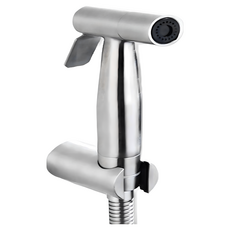 CERAX 304不鏽鋼馬桶沖洗器, 銀