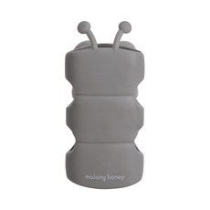 말랑하니 흡착식 샤워기 홀더 거치대, 그레이 1+1