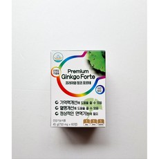 프리미엄 징코포르테 60정, 1개