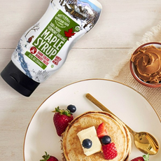 양조절이쉬운 유기농 메이플시럽 튜브형 A등급앰버컬러 팬케이크 와플빵 미국산, 1개, 354ml