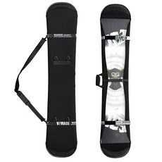 스노우보드 가방 보호 커버 보드 배낭 스케이트 익스트림 야외 수납 보관 크로스백 종류다양, 블랙 화이트, 1개