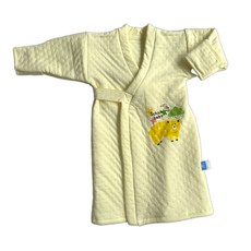 舒適寶貝 軟暖棉 日式長袍 幼兒寶寶秋冬保暖睡袍 連身衣