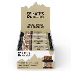 Kate's Real Food 花生醬牛奶巧克力棒（12 塊）, 1個, 744克