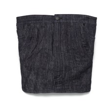 뮈글러 데님 뷔스티에 탑