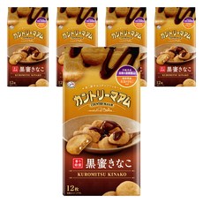 컨트리맘 초코칩 쿠키 흑당 인절미맛 12개입, 5개