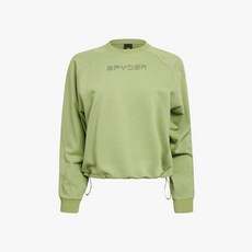 [스파이더] 여성 크롭 롱 슬리브 티셔츠 SPHFCNRL351WLKH 555324