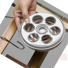 향받침 연소기 낚시 캠핑 향홀더 안심하고 향케이스 받침대 거치대 향 사용하는, 모기향연소기, 꽃샘_뚜껑형