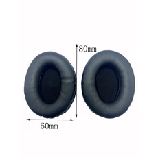 쿠쿠스토어 헤드폰 커버 타원형 이어 패드 스폰지 가죽 폼 쿠션 070, 07 0mm x 80mm
