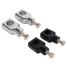 범용 오토바이 핸들 바 라이저 클램프 백 이동 마운트 어댑터 25mm 1 대부분의 모델 R2LC용, Black