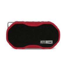 Altec Lansing Baby Boom XL 휴대용 블루투스 스피커 깊은 베이스 및 큰 사운드가 있는 방수 여행 스포츠 집 야외 파티를 위한 30.5m(100피트), 레드