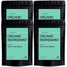 [최상급 원료 수프림] 무아러스 독일 유기농 페퍼민트 # 쿨한 첫모금 # 청아한 피니쉬, 1개, 80개입, 1.2g