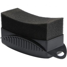 자동차 휠 연마 왁싱 스펀지 브러시 ABS 플라스틱 세척 타이어 윤곽 드레싱 어플리케이터 패드 세부 액세서리 8, Black