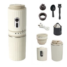 호밍사이 무선 전동 커피 그라인더 3in1 커피 원두 전동 분쇄기, RY-8801